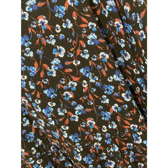 Terra & Sky Blue long sleeve signature soft plus size floral maxi dress size 3X - Picture 5 of 8
